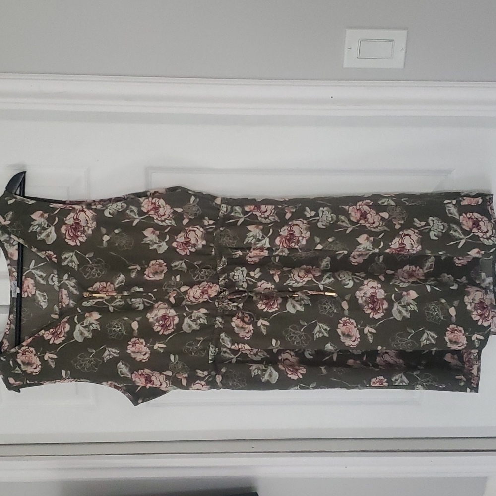 Kismet Summer Dress Olive Green